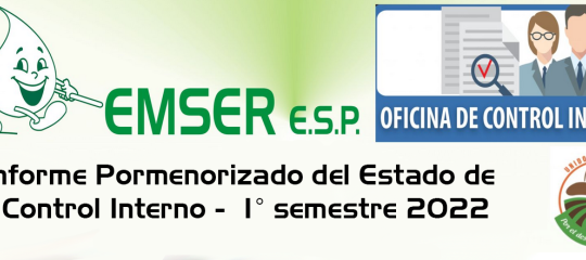 Informe Pormenorizado del Estado de Control Interno - 1° semestre 2022